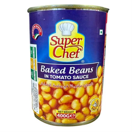 Super Chef Baked Beans In Tomato Sauce 400G