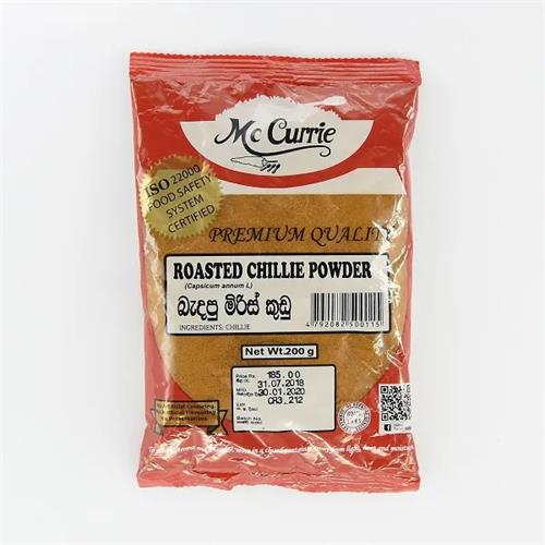 Mccurrie Roasted Chilli Powder 200G