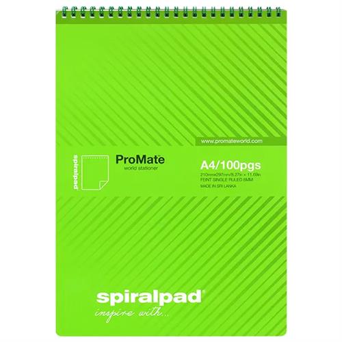 Promate Book Spiral Short A4 100P