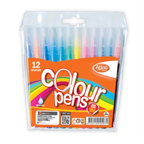 Atlas Color Pen Wallets 12 Color