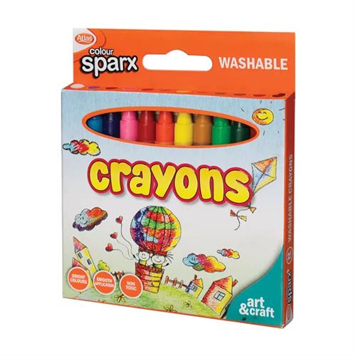Atlas Sparx Crayon 12 Coloers