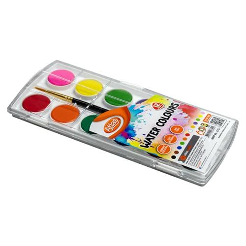 Atlas Water Colours Cake 12 Colors