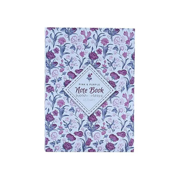 Panther A5 Diary Note Book - Pink & Purple