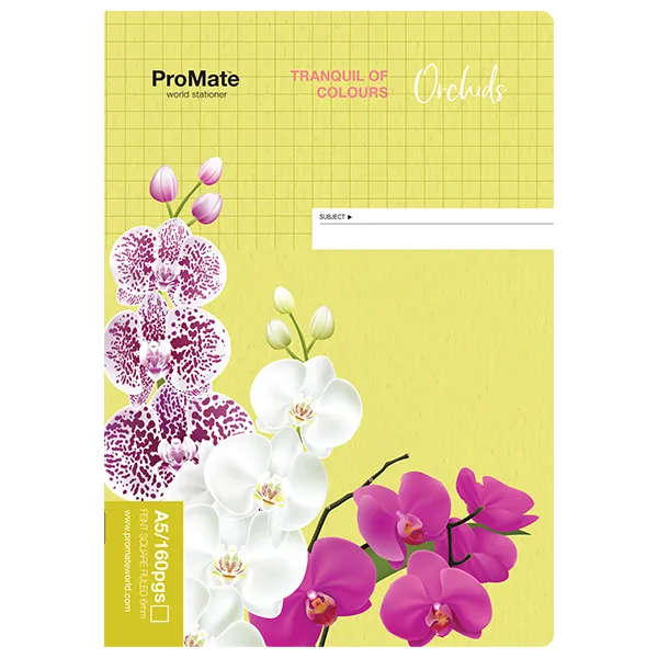 Promate Book Exercise Square 160P