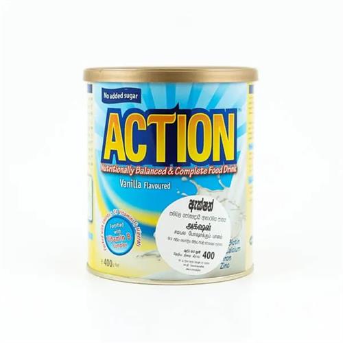 Action Milk Powder Vanilla 400G