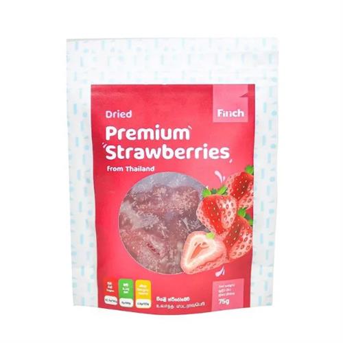 Finch Whole Dried Strawberries 75G