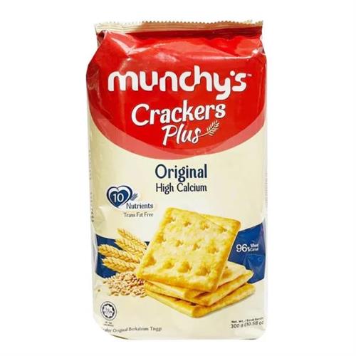 Munchy'S Crackers Plus High Calcium 300G