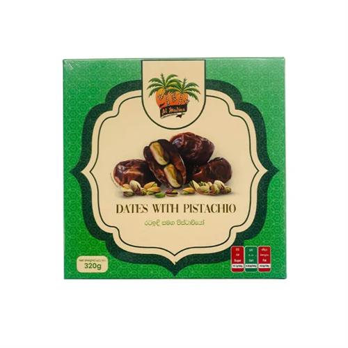 Al Madina Pistachio Dates 320G