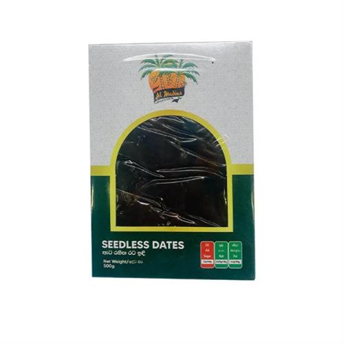 Al Madina Seedless Dates 500G