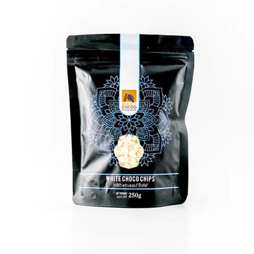 Anods Cocoa White Chocolate Chips 250G