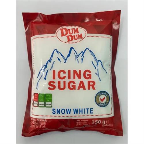 DUM DUM ICING SUGAR SNOW WHITE 1KG