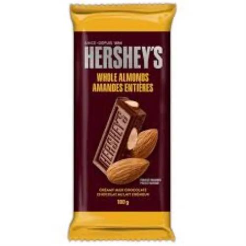 Herhshey'S Milk Chocolate With Almonds 90G