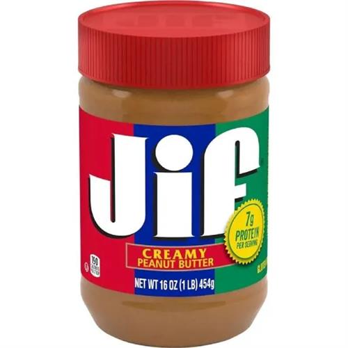 Jif Creamy Peanut Butter 454G