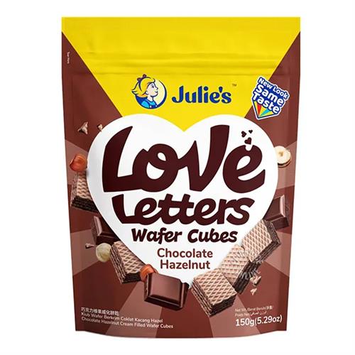 Julie'S Wafers Chocolate Hazelnut 150G