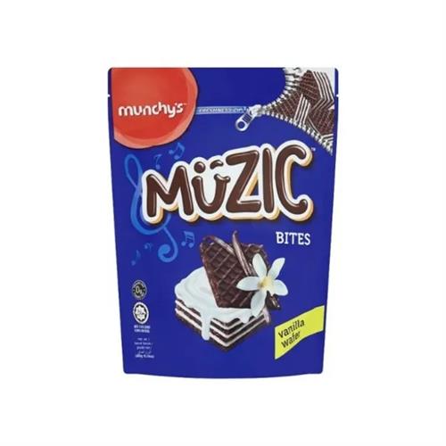 Muzic Bites Vanilla Wafer 180G