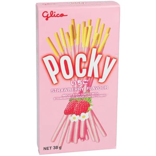 Pocky Sticks Strawberry Flavour 38G