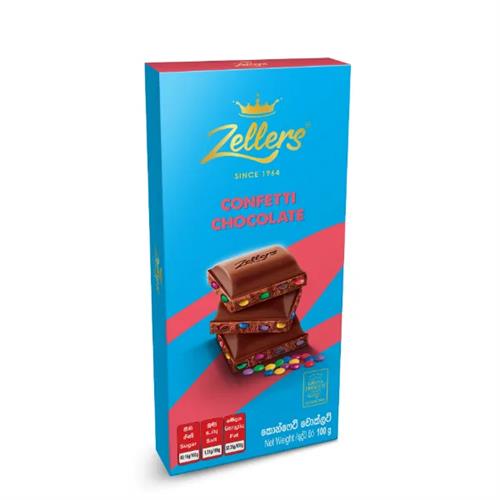 Zellers Confetti Chocolate 100G