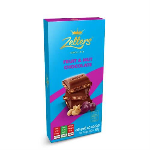 Zellers Fruit & Nut Chocolate 100G