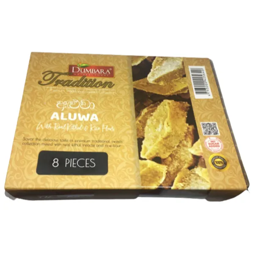 Dumbara Traditional Sweets Aluwa 8 Pieces