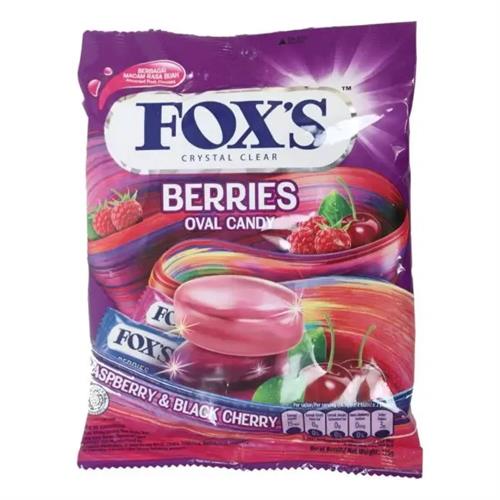 Fox'S Spring Berries Oval Candy 125G