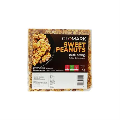 Glomark Sweet Peanuts Slab 75G
