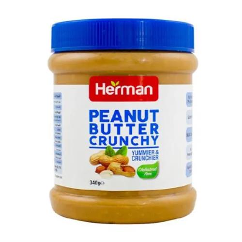 Herman Peanut Butter Crunchy 340G