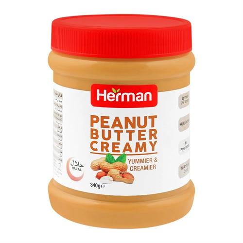 Herman Peanut Butter Spread Creamy 340G