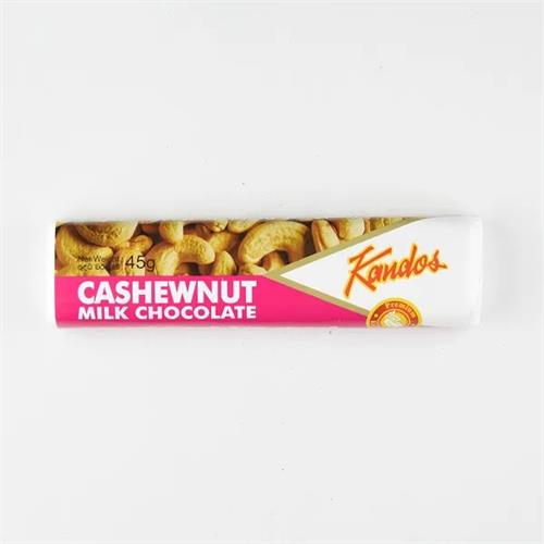 Kandos Cashewnut Chocolate Bar 45G