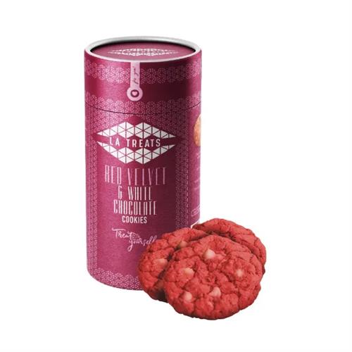 La Treats Red Velvet & White Chocolate Cookies 105G