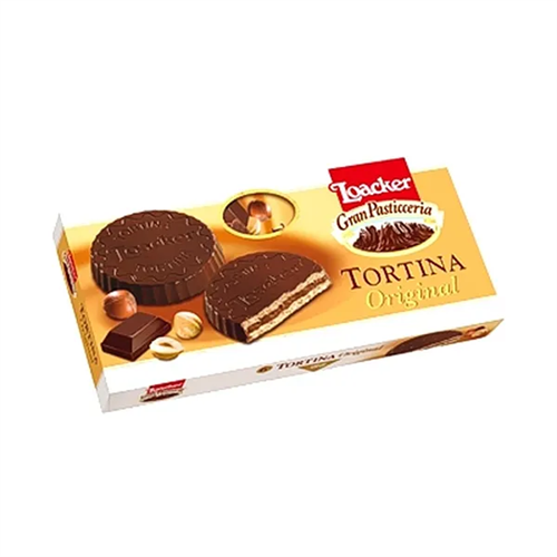 Loacker Tortina Original Chocolate Biscuit 125G