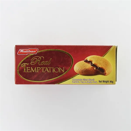 Maliban Biscuit Real Temptation Chocolate Filled 90G