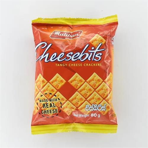 Maliban Biscuit Cheese Bits 80G