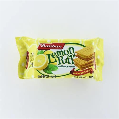 Maliban Biscuit Lemon Puff 100G