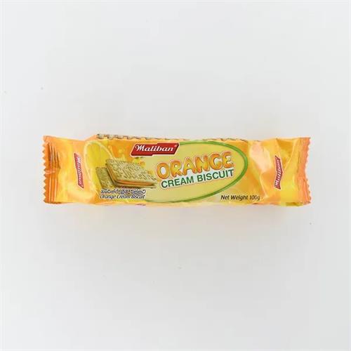 Maliban Biscuit Orange Cream 100G