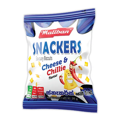 Maliban Snackers Cheese And Chillie 25G