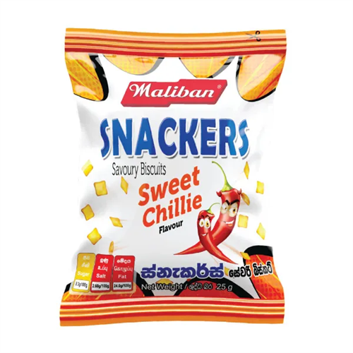 Maliban Snackers Sweet Chillie 25G