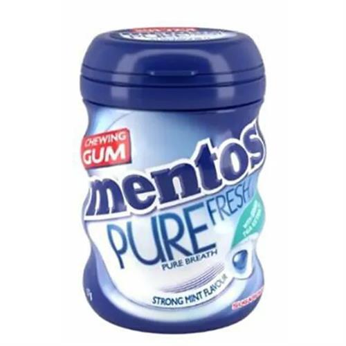 Mentos Sugar Free Pure Fresh Strong Mint Flavour Chewing Gum 57.7G