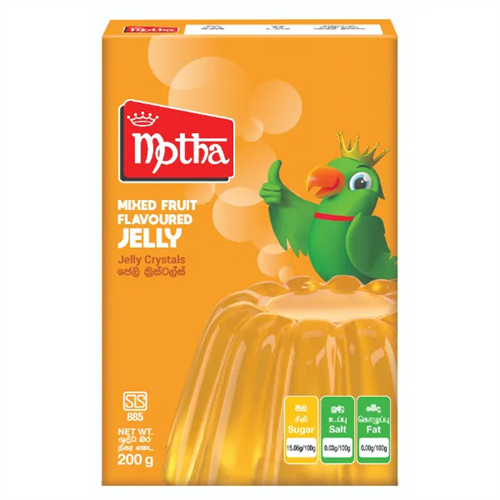 Motha Jelly Mixed Fruit Flavoured 200G