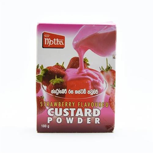 Motha Custard Powder Strawberry 100G