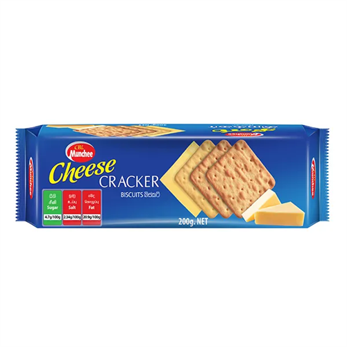 Munchee Biscuit Cheese Cracker 200G