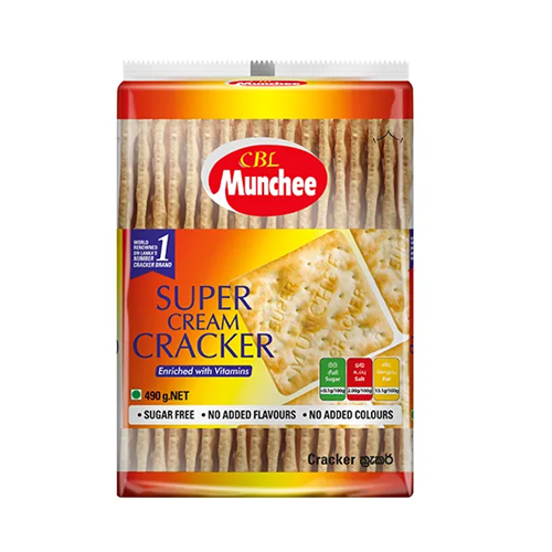 Munchee Super Cream Cracker 490G