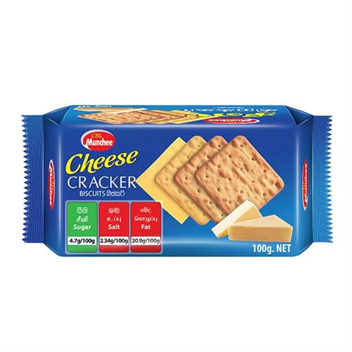 Munchee Biscuit Cheese Cracker 100G