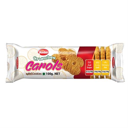 Munchee Biscuit Crunchee Carols 100G