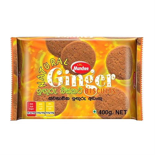 Munchee Biscuit Ginger 400G