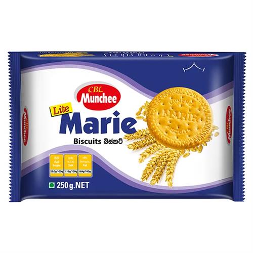 Munchee Biscuit Lite Marie 250G