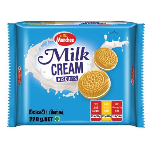 Munchee Biscuit Milk Cream 255G