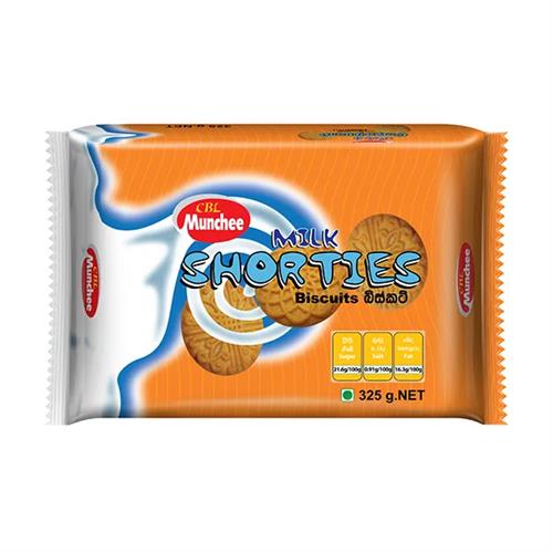 Munchee Biscuit Milk Shorties 325G