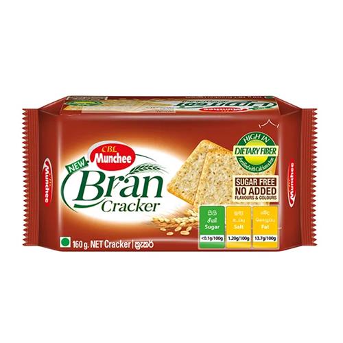 Munchee Bran Cracker 160G