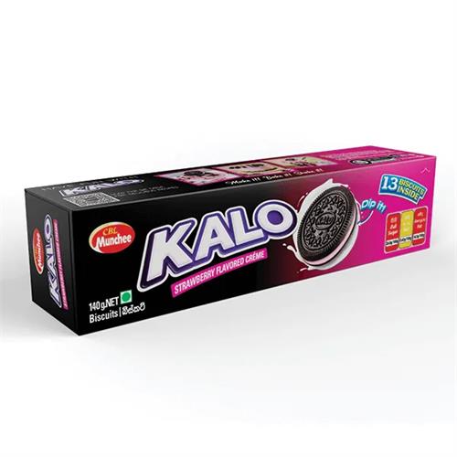 Munchee Kalo Strawberry Flavored Cream 140G