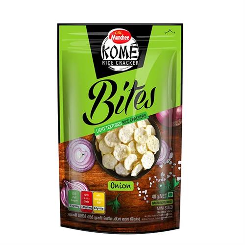 Munchee Kome Rice Cracker Bites Onion 40G